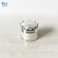 Petit pot acrylique vide en forme de couronne 5g 10g